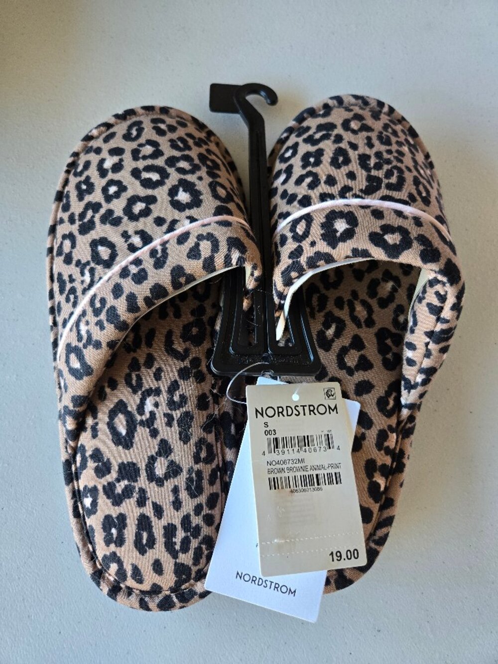 Nordstrom Animal Print Slippers